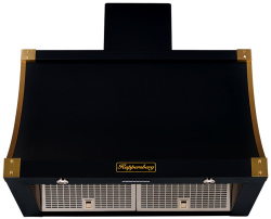 Kuppersberg  T 939 ANT BRONZE Кухонная вытяжка, ширина 90 см, 850 м3/час, электр. кнопочное упр., цвет антрацит / отделка цвета бронзы