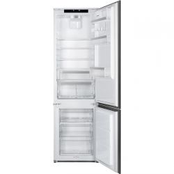 SMEG C8194N3E Встраиваемый комбинированный холодильник No-Frost, Зона свежести. высота - 190 см. Крепление фасадов – скользящие направляющие