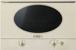 SMEG MP822NPO серия Coloniale Встраиваемая микроволновая печь, кремовый