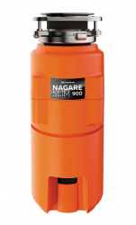 Измельчитель пищевых отходов Nagare Slim 900 • Мощность: 0.75 л.с. • Потребляемая мощность (макс.): 550 Вт/час • Вес: 5,63 кг.