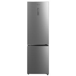 KORTING KNFC 62029 X Холодильник Ширина 60 см, А+ cенсорное управление Smart Touch, Full NO FROST,  (ВхШхГ) 2018х595х635 мм, цвет - нерж. сталь