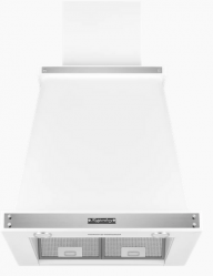 Kuppersberg T 669 W Silver Кухонная вытяжка, ширина 60 см, 850 м3/час, электр. кнопочное упр. цвет Белый/отделка цвета серебро