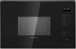 MAUNFELD MBMO.20.8GB Микроволновая печь, чёрная, 20 литров, теновый гриль. сенсорное управление.