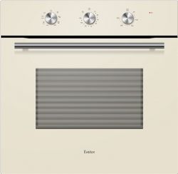 Evelux EO 620 I Духовой шкаф, 8 режимов, объем духовки 65л. цвет - бежевое стекло.