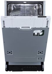 Evelux BD 4500 Посудомоечная машина, ширина 45 см., 10 комплектов, 4 программы, 49 дБ уровень шума