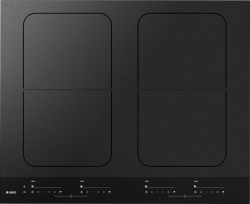 Asko HI1655M Варочная индукционная панель 4 зоны нагрева с функцией бустера. Две пары объединяемых зон Bridge Induction™. Сенсорное управл.. 13 ступеней регулировки мощности. Шир. 65 см. цвет - Матовый черный