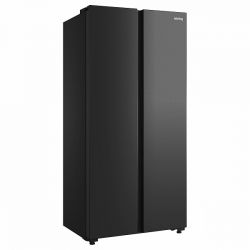 KORTING KNFS 83177 N Холодильник Side-By-Side, Full NO FROST, Инверторный компрессор, (ВхШхГ): 1775х835х635 мм, цвет - Чёрный
