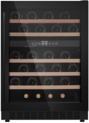 MAUNFELD MBWC-135D46 Встраиваемый винный шкаф, две температурные зоны, 46 бутылок, высота - 82 см.