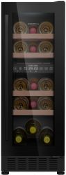 MAUNFELD MBWC-56D17 Встраиваемый винный шкаф, две температурные зоны, 17 бутылок, высота - 82 см., ширина - 29, 5 см.