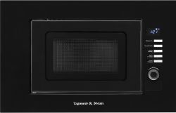 Zigmund & Shtain BMO 21 B Встраиваемая микроволновая печь с грилем, Объём: 20 л., Цвет чёрный