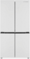 KUPPERSBERG NFFD 183 WG холодильник Side by Side, Инверторный компрессор, Габариты (ВхШxГ): 1830х911X706 мм Цвет - Белый/стекло