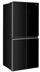 KORTING KNFM 84799 GN Четырехдверный холодильник, Инверторный компрессор, Зона с изменяемым температурным режимом (-20 С - +5 С), (ВхШхГ): 1800x790x730 мм, цвет - черное стекло
