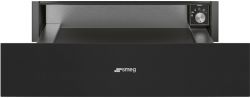 SMEG CPR315N Подогреватель посуды, серия Classica, 60 см, высота 14 см, цвет чёрный матовый, открывание PUSH