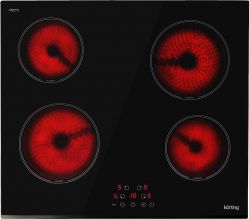 KORTING HK 60044 B Электрическая варочная панель, ширина - 60 см.