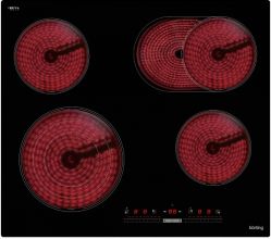 KORTING HK 63910 B Электрическая варочная панель, ширина - 60 см.