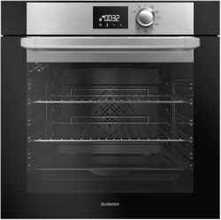 De Dietrich DOP7200BM Духовой шкаф , 9 режимов работы, пиролитическая очистка, цвет - Чёрное стекло, цвет панели - платина, Производство - Франция,