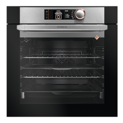 De Dietrich DOE7560X Духовой шкаф , 14 режимов работы, 10 рецептов, цветной дисплей TFT 5’’ , цвет - Чёрное стекло, цвет панели - платина, Производство - Франция,