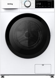 KORTING KWD 48IT1496 Стиральная машина С СУШКОЙ , Инверторный мотор, ГЛУБИНА 48 см, загрузка: стирка/сушка - 8/6 кг, 16 программ стирки, скорость отжима 1400 об/мин,