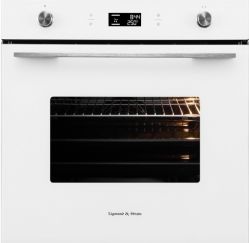 Zigmund & Shtain E 171 W Духовой шкаф., телескопические напр., 9 режимов, класс энергопотребления А, тангенциальное охлаждение, цвет - Белый