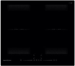 Zigmund & Shtain CI 62.6 B Индукционная варочная поверхность, INVERTER, технология постоянного нагрева, две зоны FLEX, Ширина - 60 см.