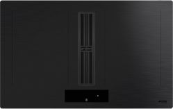 Smeg HOBD382MB2  Индукционная варочная панель со встроенной вытяжкой, 80 см, Multizone, прямой край, чёрный матовый