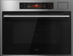 ASKO OCSM64SSH NYACraft Frame Series 6 Цвет: Нерж. сталь Компактная духовка с функцией пароварки и СВЧ Объем духовки: 50 л Celsius°Cooking™ : точность до 1°С