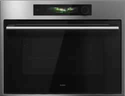 Asko OM64SSH NYACraft Frame Series 6 Встраиваемая микроволновая печь, Высота 45 см., Цвет: Нерж. саль