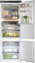 Asko RBC597SND1 Встраиваемый холодильник, Сенсорное упр. с прграммами, Задняя стенка металл, Деревянные элеметы, Технология Total NoFrost , Зона свежести, Слайдерное крепление мебельных фасадов, высота 194 см.,. Ширина - 70 см.