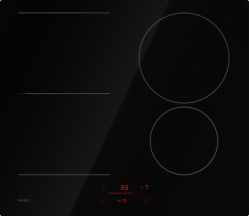 Asko HI2642FBG1 Варочная панель индукционная, 4 конфорки, 1 зона Bridge, цвет -  Глянцевый чёрный