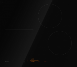 Asko HI5642FBG1  Series 5 Варочная панель индукционная, 4 конфорки, 1 зона Bridge, ширина 60 см. цвет - чёрный