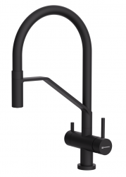 Смеситель OMOIKIRI AKENO - GB  Подключение к фильтру.