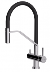 Смеситель OMOIKIRI AKENO - C  Подключение к фильтру.