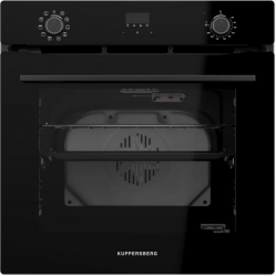 KUPPERSBERG HO 632 B Духовой шкаф, каталитическая очистка, 10 режимов работы, Телескопические направляющие, Объем 72 л., цвет - чёрный,