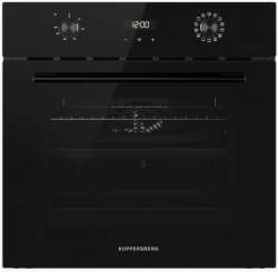 KUPPERSBERG HO 677 B Духовой шкаф, 12 режимов работы, Объем 70 л.,  Максимальная температура, °C 300, цвет - чёрный,