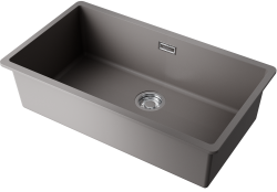 Кухонная мойка Omoikiri Kata 74-U-GR Материал Artgranit. Монтаж под столешницу