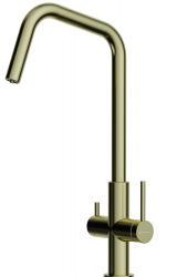 Смеситель Omoikiri MIYAKO-LG Подключение к фильтру, ультра тонкий корпус