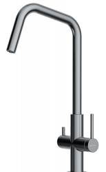 Смеситель Omoikiri MIYAKO-BN Подключение к фильтру, ультра тонкий корпус