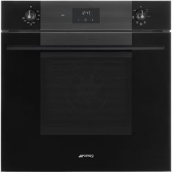 SMEG SF6100VB3RU Серия Linea Многофункциональный духовой шкаф, 60 см, 6 функций, Цвет - чёрное стекло