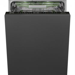 Smeg STL7324AQLLW Посудомоечная машина, ИНВЕРТЕР, Аква Стоп, луч на полу, 14 комплектов, Сенсорное управление, автоматическое открывание дверцы в конце цикла, Количество программ:12+2, WI-FI, 1/2 загрузки...