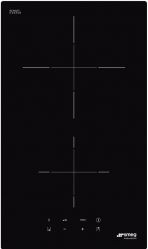 SMEG SI2321D Индукционная поверхность. таймер, Функция Booster 2 зоны, 9 уровней мощности, Ширина - 30 см. Тип встраивания: Ультранизкий профиль или вровень со столешницей