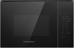 Kuppersberg HMW 652 B Микроволновая печь, сенсорное управление, объём 25 л., Мощность микроволн, Вт 900, кварцевый гриль 1200 Вт., 8 автоматических программ, Высота ниши - 38 см., Глубина, см 38