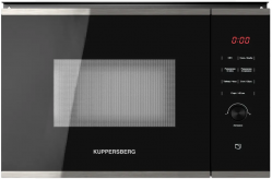 Kuppersberg HMW 650 BX Микроволновая печь, объёём 25 л., Мощность микроволн, Вт: 160-900  Тип гриля: кварцевый,  8 автоматических программ, Высота ниши - 38 см Цвет: чёрный/нерж. сталь