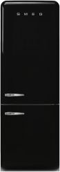 SMEG FAB38RBL5 Отдельностоящий двухдверный холодильник, Зона свежести, Ширина -70,6 см., Высота - 205 см. Общий объем, л: 481, Электронное управление, дисплей,  Цвет - Чёрный, петли справа